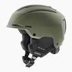 Ski helmet UVEX Resolution khaki matt