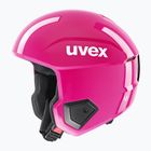 Children's ski helmet UVEX Race Up pink