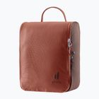Toiletry bag deuter Wash Center II black caspia/raisin