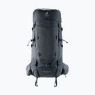 Trekking backpack deuter Aircontact Core 60 + 10 l black
