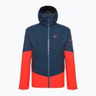 Maloja HallimaschM men's ski jacket navy blue and orange 34204-1-8581