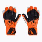 Uhlsport Super Resist+ Hn goalkeeper gloves orange and white 101127301