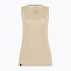 Women's trekking shirt Salewa Puez Graphic Dry Tank beige 00-0000027482