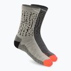 Women's trekking socks Salewa MTN TRN Sal. AM Crew grey 00-0000069026