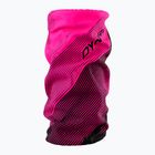 DYNAFIT Multifunctional Sling Logo Neck Gaiter pink glo/striped