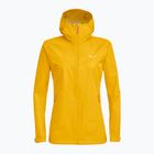 Salewa women's rain jacket Puez Aqua 3 PTX yellow 00-0000024546