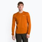Salewa men's trekking shirt Puez Melange Dry orange 00-0000027453