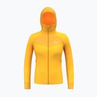 Women's trekking sweatshirt Salewa Agner PL Hooded gold
