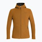 Men's trekking sweatshirt Salewa Sarner 2L Wool Fz Hoody golden brown