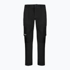 Men's softshell trousers Salewa Puez DST Warm Cargo black out