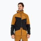 Salewa Puez GTX 2L men's rain jacket golden brown