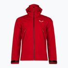 Men's Salewa Ortles GTX 3L flame rain jacket