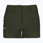 Women's trekking shorts Salewa Puez DST Cargo dark olive