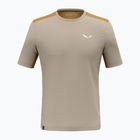 Men's Salewa Puez HYB Dry quicksand T-shirt