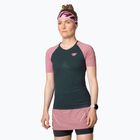Women's DYNAFIT Ultra 3 S-Tech blueberry mokarosa running shirt