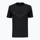 Men's Salewa Pure Eagle Frame Dry t-shirt black out
