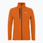 Men's trekking sweatshirt Salewa Paganella PL burnt orange