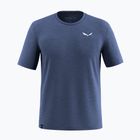 Men's Salewa Eagle Minilogo AM trekking shirt dark denim