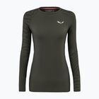 Women's thermal top Salewa Cristallo Warm AMR dark olive