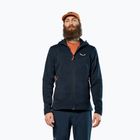 Men's trekking sweatshirt Salewa Puez Rocca Polarlite Hood navy blazer