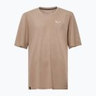 Men's Salewa Eagle Sunset Loose quicksand T-shirt