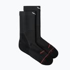 Women's trekking socks Salewa Eagle Light Crew onyx