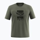 Men's Salewa Eagle 3CIME faded green T-shirt