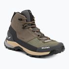 Salewa men's trekking boots Puez Leather Mid Ptx bungee cord / onyx