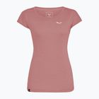 Women's T-shirt Salewa Puez Melange Dry desert pink melange