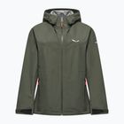 Women's waterproof jacket Salewa Puez Aqua 4 PTX 2.5L faded green