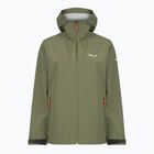 Women's rain jacket Salewa Puez Aqua 4 PTX 2.5L faded green