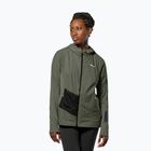 Women's wind jacket Salewa Pedroc Polarlite Wind Hood faded green