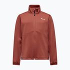 Children's trekking sweatshirt Salewa Cammino Polarlite etruscan red