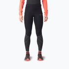 Women's running leggings DYNAFIT Trail Reflective black out