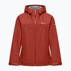 Women's rain jacket Salewa Puez Aqua 4 PTX 2.5L etruscan red