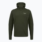 Men's trekking sweatshirt Salewa Puez Sun Hoodie dark olive
