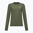 Women's trekking longsleeve Salewa Puez Dry dark olive