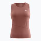 Women's trekking tank top Salewa Puez Sporty Dry desert pink