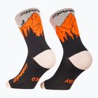 Socks DYNAFIT Traverse Crew black out ultra orange/4220