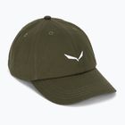 Baseball cap Salewa Eagle Logo dark olive