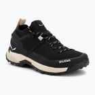 Women's trekking boots Salewa Puez 2 Knit Powertex black/black