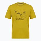Men's T-shirt Salewa Eagle Geometric olive oil