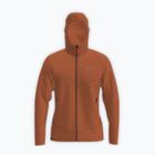 Men's trekking sweatshirt Salewa Puez Rocca Polarlite Hood Bombay Brown