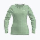 Women's trekking longsleeve Salewa Puez Melange Dry pastel green melange