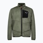 Men's trekking sweatshirt Salewa Puez Warm Full Zip faded green