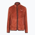 Women's trekking sweatshirt Salewa Puez Warm Full Zip etruscan red