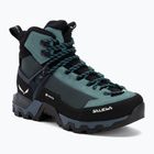 Women's high-altitude boots Salewa MTN Trainer 3 Tech Mid GTX willow/orion blue