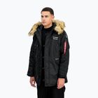 Alpha Industries men's jacket N3B Airborne Hooded black