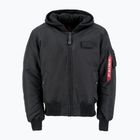 Alpha Industries men's jacket MA-1 ZH Back Print black / reflective