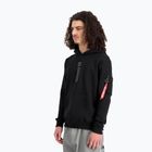 Men's Alpha Industries Puff Print Hoodie black